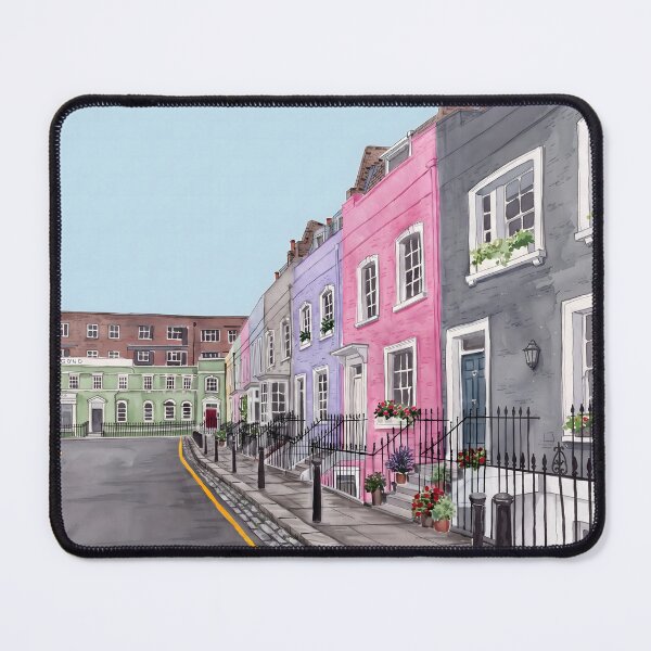 Item preview, Chelsea London Watercolor Print – English Cityscape Wall Art designed and sold by POSTERIOCREW.