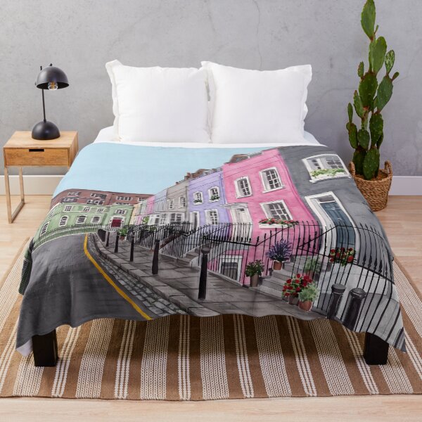 Item preview, Chelsea London Watercolor Print – English Cityscape Wall Art designed and sold by POSTERIOCREW.