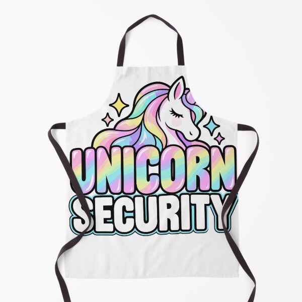 Aperçu de l'œuvre Unicorn Security Rainbow Fantasy Costume Design créée et vendue par stmpdwrld.