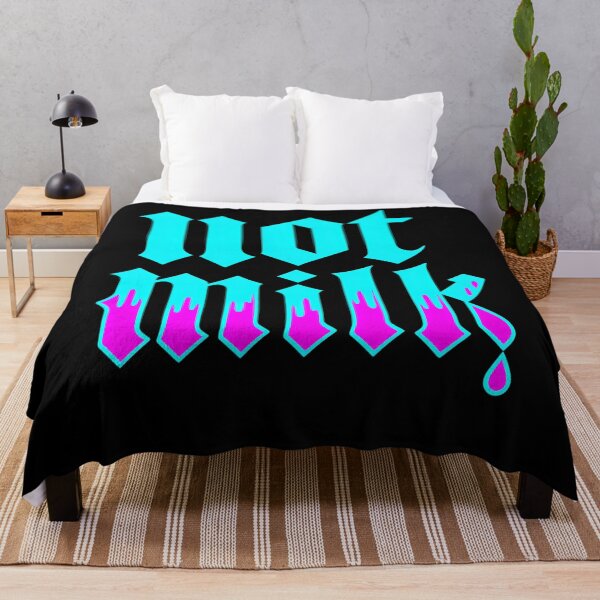 Item preview, Hot Milk Dripping Gothic Font Cyan Pink designed and sold by larsenerro.