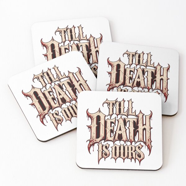 Item preview, Gothic Halloween Couple Design – Till Death Is Ours designed and sold by TeeVex.