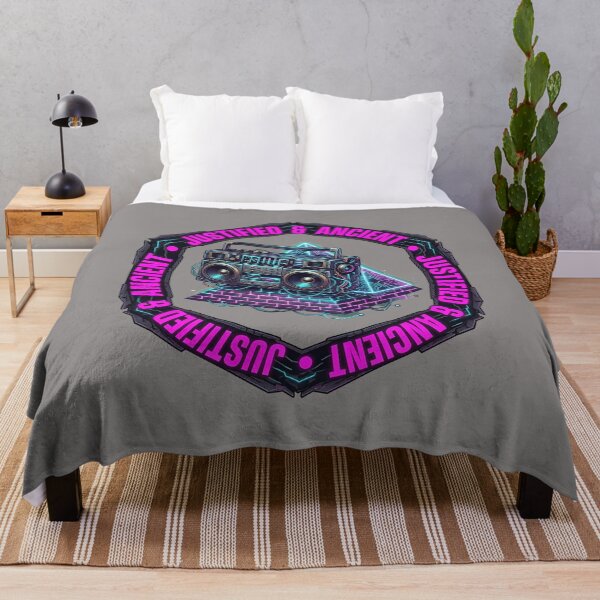 Item preview, Justified and Ancient Boombox Pyramid Graphic-84 designed and sold by WolfMullerd.