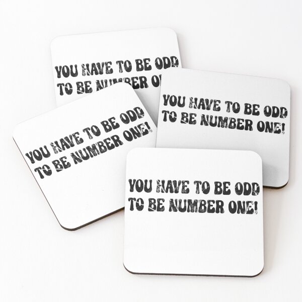 Item preview, You Have to be Odd to be Number One! designed and sold by Lady Eva's Shop.