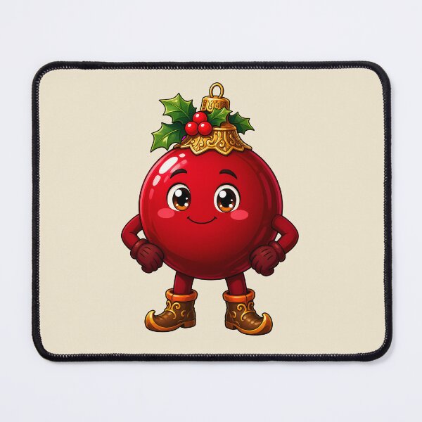 Item preview, Happy Red Christmas Ornament Character designed and sold by LV-creator.