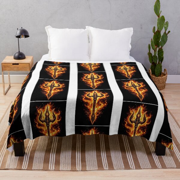 Item preview, Agni Trishul Divine Power In Fire designed and sold by creed-amato.