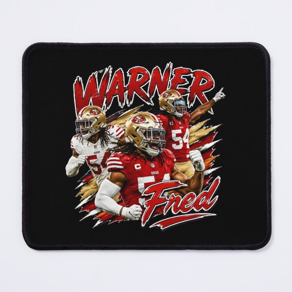 Item preview, Fred Warner 54 49ers Football Player Collage designed and sold by Fryeal Berik.
