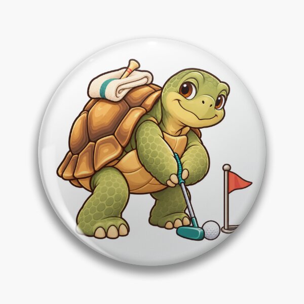Item preview, Tortoise Tee-Time Pro designed and sold by CozyMigo.