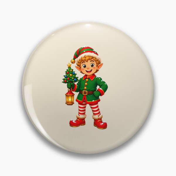 Item preview, Christmas Elf with Lantern and Mini Tree designed and sold by LV-creator.