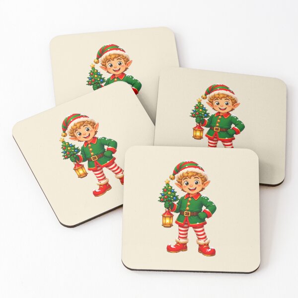 Item preview, Christmas Elf with Lantern and Mini Tree designed and sold by LV-creator.