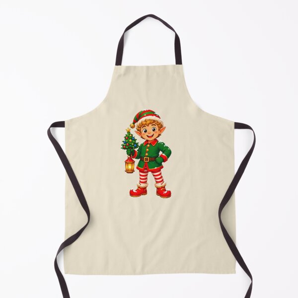 Item preview, Christmas Elf with Lantern and Mini Tree designed and sold by LV-creator.
