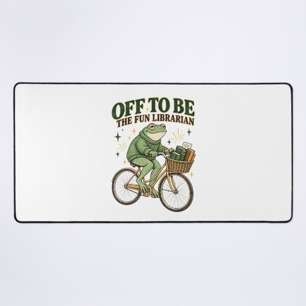 Item preview, Off to Be the Fun Librarian Shirt, Retro Book Lover designed and sold by Samanthzx.