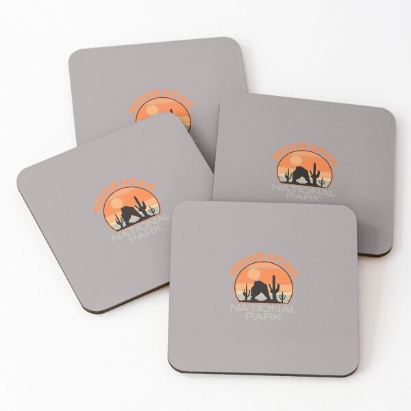 Item preview, Moab Utah National Park Retro Sunset Cactus Arch-73 designed and sold by LuiseBrand.
