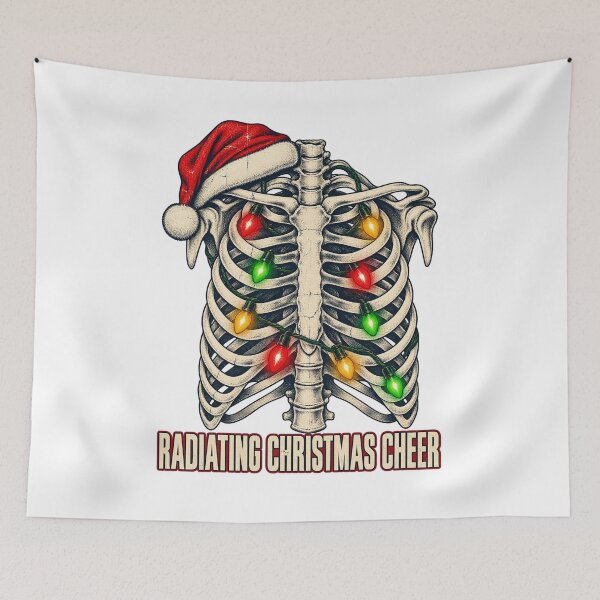 Item preview, X Ray Tech Christmas Shirt, Radiating Christmas Cheer Tee, Radiology Tech Holiday Shirt, Xray Technician Gift designed and sold by Samanthzx.