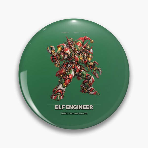 Item preview, Elf Engineer – Christmas Workshop Mech designed and sold by slemfiskz.
