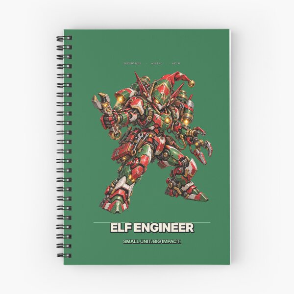Item preview, Elf Engineer – Christmas Workshop Mech designed and sold by slemfiskz.