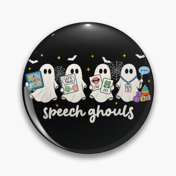 Item preview, Halloween Speech Therapy Spooky Language SLP Ghost Teacher designed and sold by Gargamal.