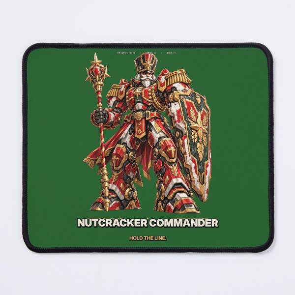 Item preview, Nutcracker Commander – Holiday Mech Guardian designed and sold by slemfiskz.