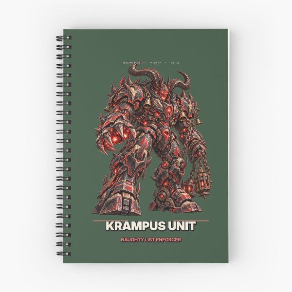Item preview, Krampus Unit – Dark Christmas Mech designed and sold by slemfiskz.