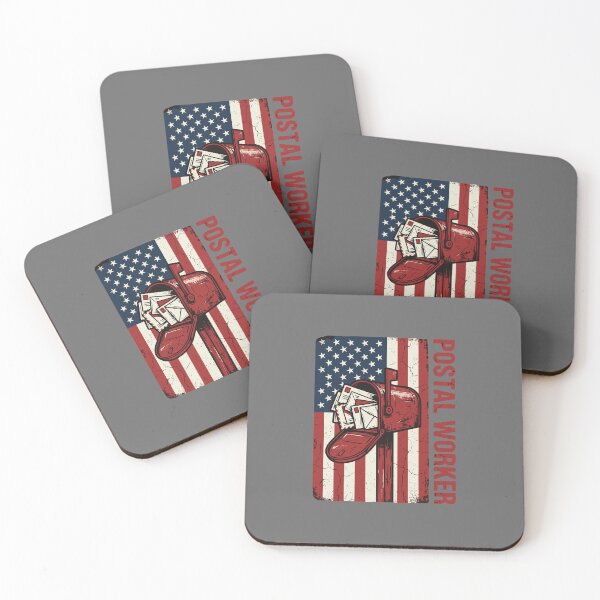 Item preview, Postal Worker American Flag Mail Carrier Patriot designed and sold by SofiBlair.