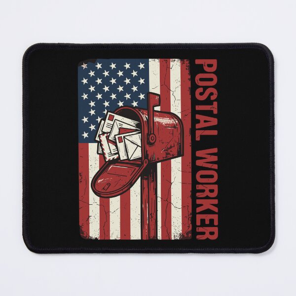 Item preview, Postal Worker American Flag Mail Carrier Patriot designed and sold by SofiBlair.