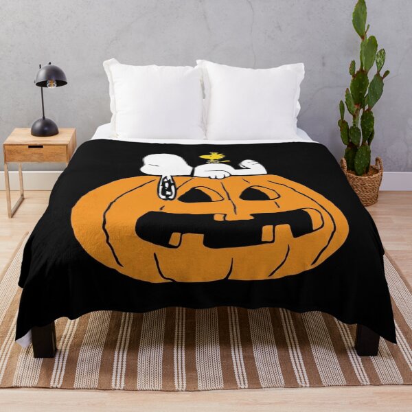 Item preview, Snoopy Sleeping On Giant Jack O Lantern Halloween Pumpkin designed and sold by DamianRoy88.