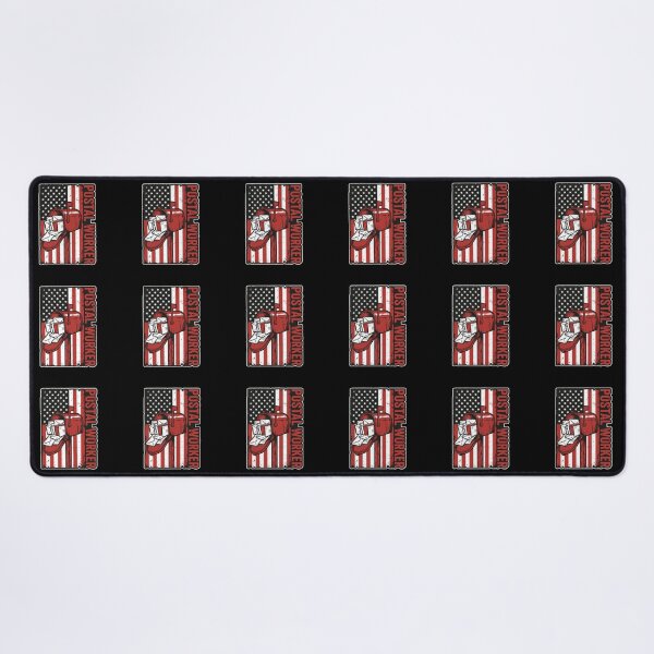 Item preview, Postal Worker American Flag Mail Carrier designed and sold by SofiBlair.