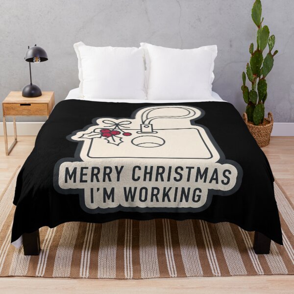 Item preview, Merry Christmas I'm Working - Nurse Holiday Shift designed and sold by TheCalmEdit.