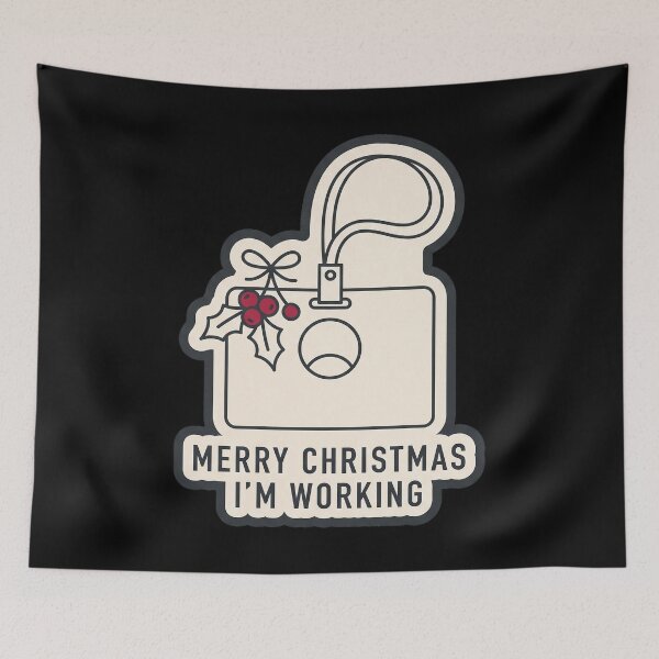 Item preview, Merry Christmas I'm Working - Nurse Holiday Shift designed and sold by TheCalmEdit.