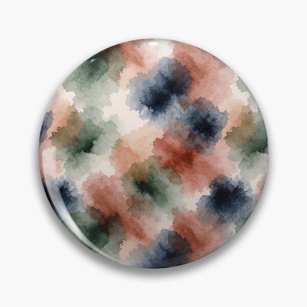 Item preview, Multicolor Watercolor Mosaic- Abstract Pattern designed and sold by Mia's Menagerie.
