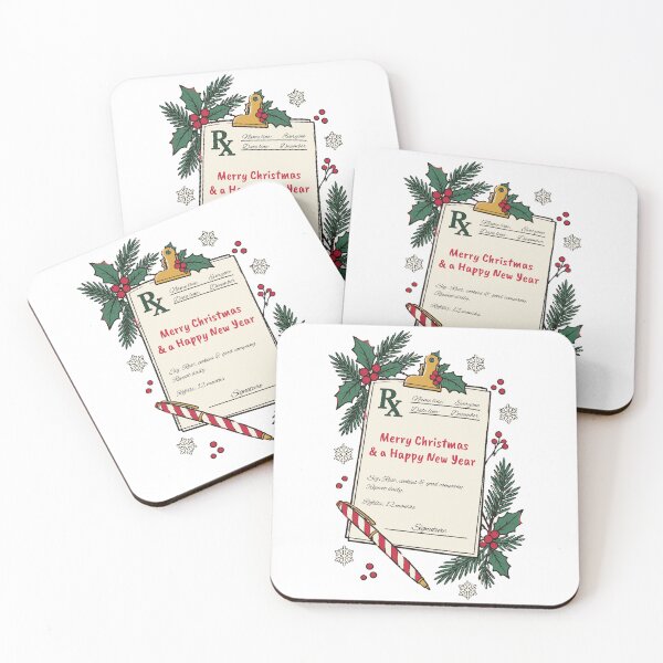Item preview, Pharmacy Christmas Prescription Pad Rx and Holly designed and sold by sdcreations210.