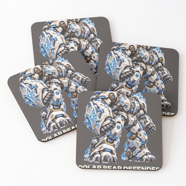 Item preview, Polar Bear Defender – Arctic Guardian Mech designed and sold by slemfiskz.