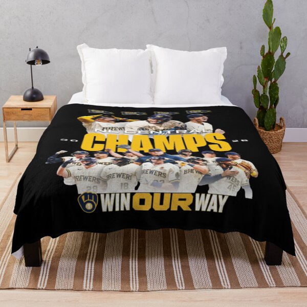 Item preview, Win Our Way Milwaukee Brewers NL Central Champs 2026 Roster Graphic designed and sold by Fryeal Berik.
