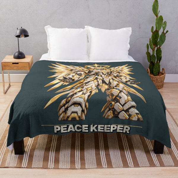 Item preview, Peace Keeper – Golden Angel Christmas Mech designed and sold by slemfiskz.