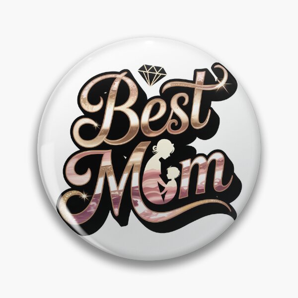 Item preview, Best Mom Rose Gold Script Mother and Child Gift designed and sold by LoFizzy.