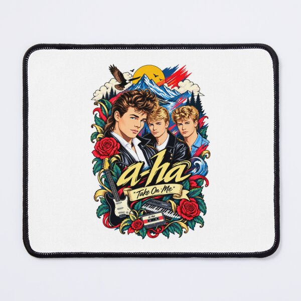 Item preview, A-ha Take On Me - 80s Synth-Pop Band designed and sold by gargrubinsa.
