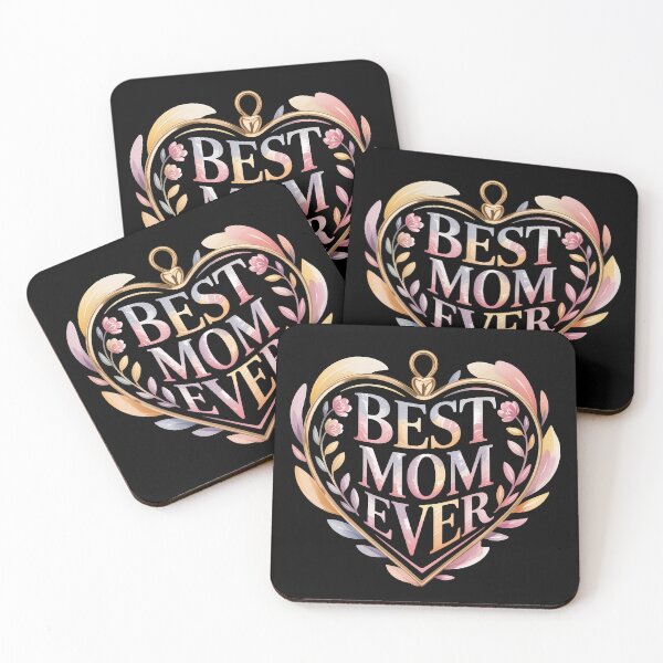 Item preview, Best Mom Rose Gold Script Mother and Child Gift designed and sold by LoFizzy.