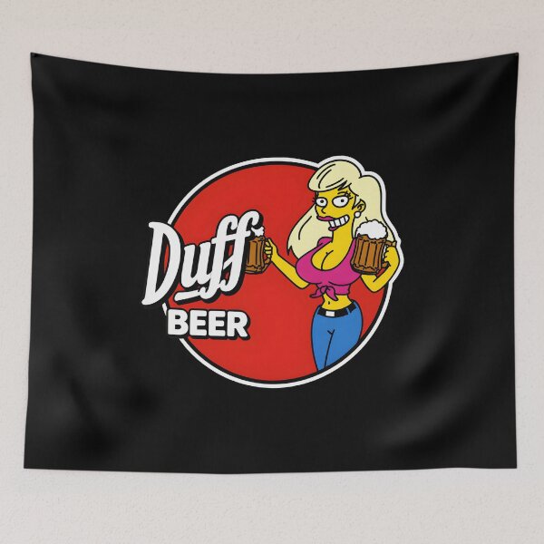 Item preview, Duff Beer Cartoon Woman designed and sold by AloeMonstera.