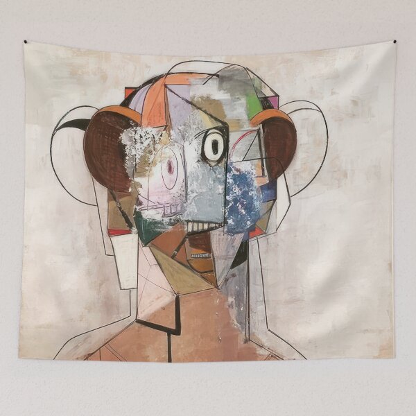 Item preview, George Condo designed and sold by MillyQue.