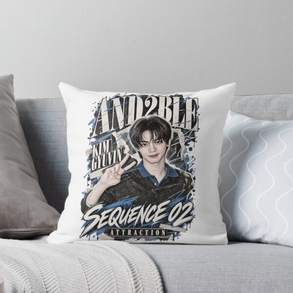 Item preview, Kim Gyuvin Blue Xerox Portrait AND2BLE Fan Art designed and sold by Valeree Store.