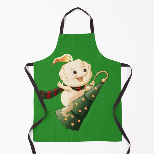 Item preview, Cute Candle Character with Christmas Tree Sticker – Whimsical Holiday Art designed and sold by ZyxDes.