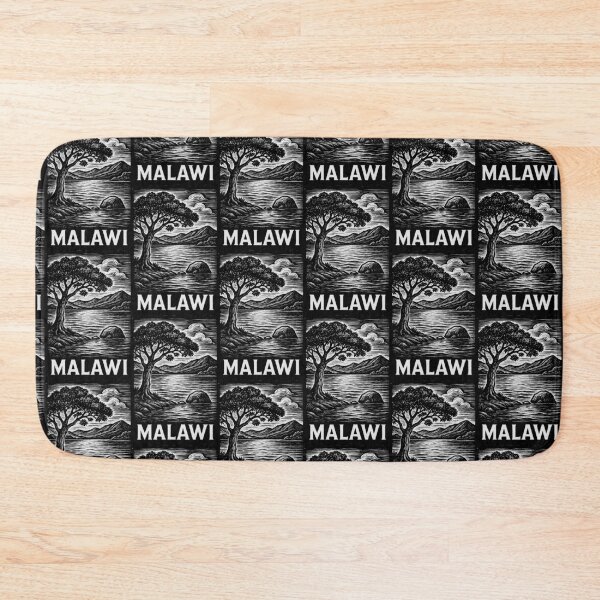Item preview, Malawi Linocut Style  designed and sold by Thistle-TShop.