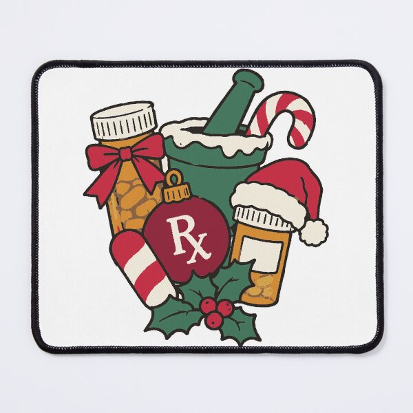 Item preview, Pharmacy Christmas Pill Bottles Rx and Holly designed and sold by sdcreations210.