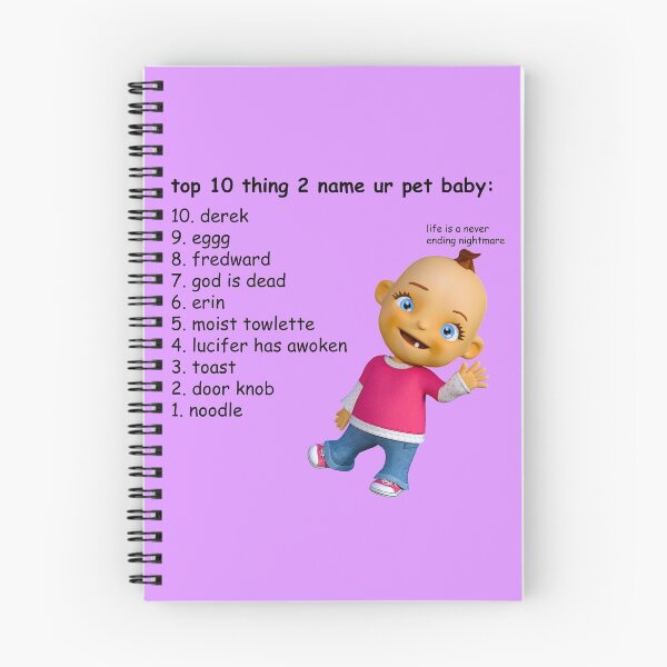 Item preview, Top 10 thing 2 name ur pet baby designed and sold by FrickinFresh.