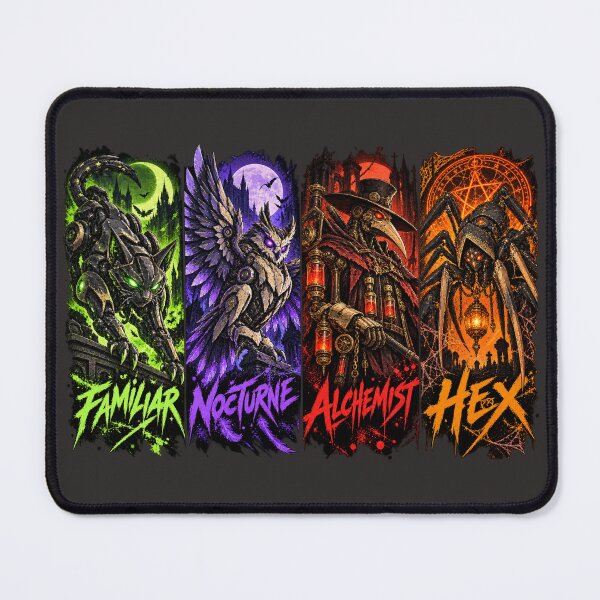 Item preview, Witching Hour – Occult Mecha Familiars designed and sold by slemfiskz.