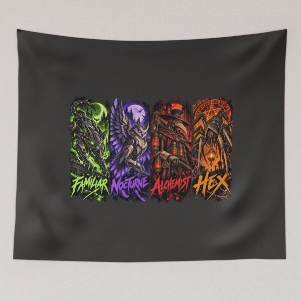 Item preview, Witching Hour – Occult Mecha Familiars designed and sold by slemfiskz.
