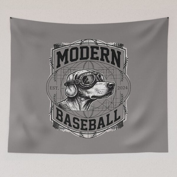 Item preview, Modern Baseball Dog Shades Drawing Item-37 designed and sold by TinoBarth.
