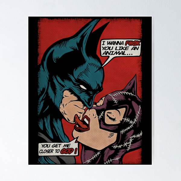 Item preview,  Batman and Catwoman designed and sold by CorwinLarkin.