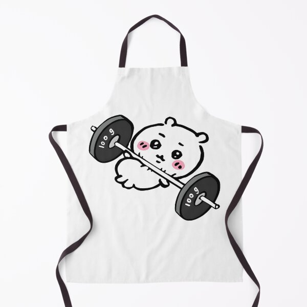 Item preview, Kawaii Bunny Weightlifting Gym Humor designed and sold by AnanamorphArter.
