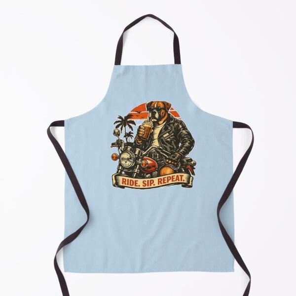 Item preview, Boxer Dog Ride Sip Repeat designed and sold by DIGOR shop.