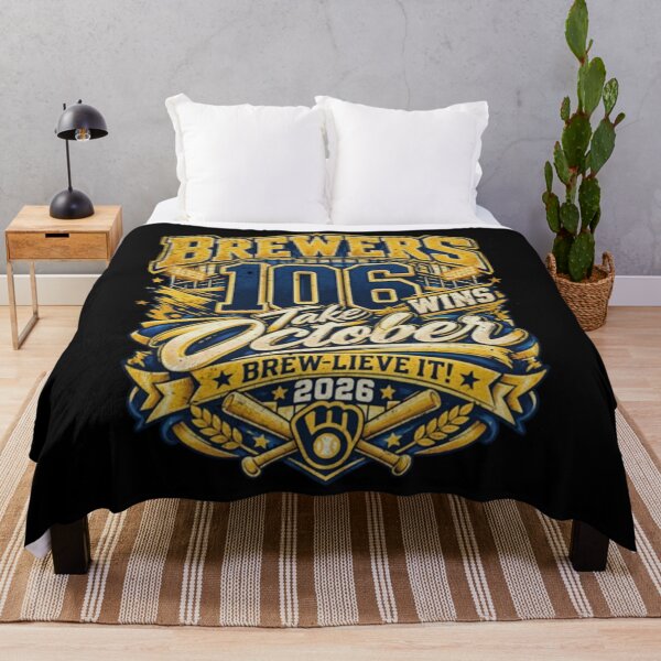 Item preview, Milwaukee Brewers 106 Wins Take October designed and sold by Fryeal Berik.
